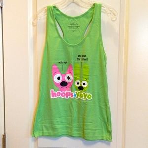 Hallmark Hoops and Yoyo Racerback Tank Top XL